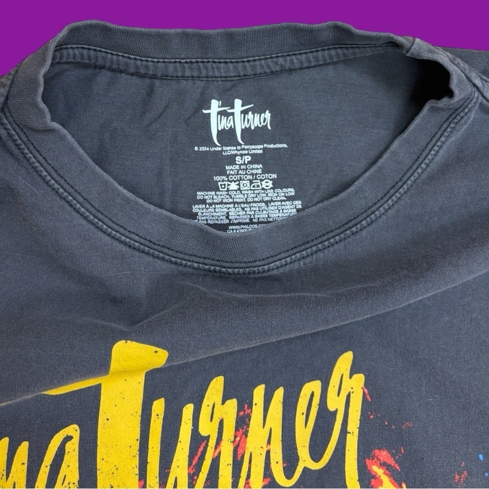 Tina Turner “What’s Love Got to Do with It” Graphic Tee - Picture 4 of 5